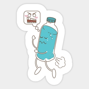 sparkling water Sticker